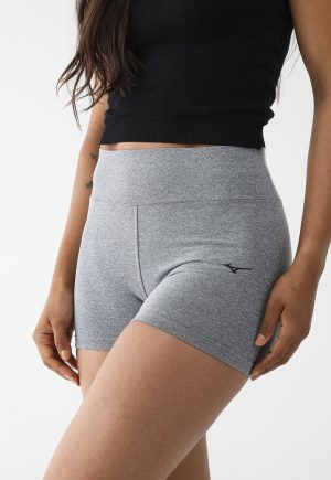 Short Mizuno Ajustada Essence Cinza