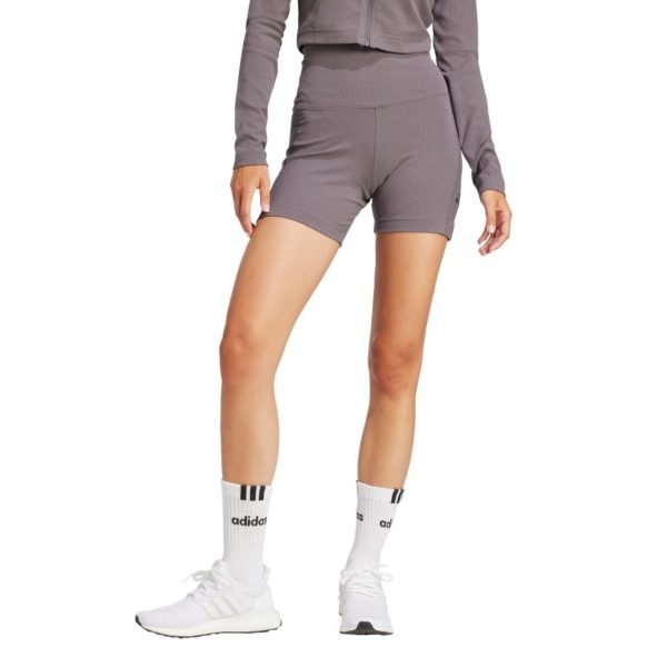 Shorts Biker Cós Alto ALL SZN Rib adidas Sportswear Multicolorido