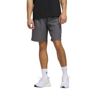 Shorts Malha Colorblock Aeroready adidas Performance Cinza