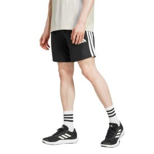 Shorts Malha Essentials Três Listras adidas Performance Preto