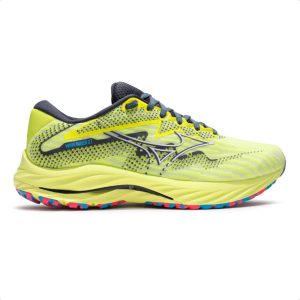 Tênis Mizuno Wave Rider 27 Masculino Amarelo