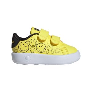 Tênis adidas Smiley Advantage adidas Sportswear Amarelo