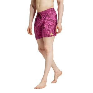 calção de banho adidas x FARM Três Listras 5-Inch adidas Sportswear Rosa